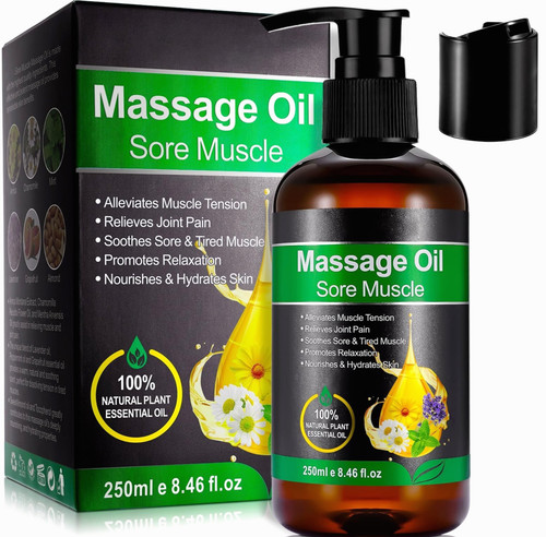 Massage oil for sore muscle - massage,