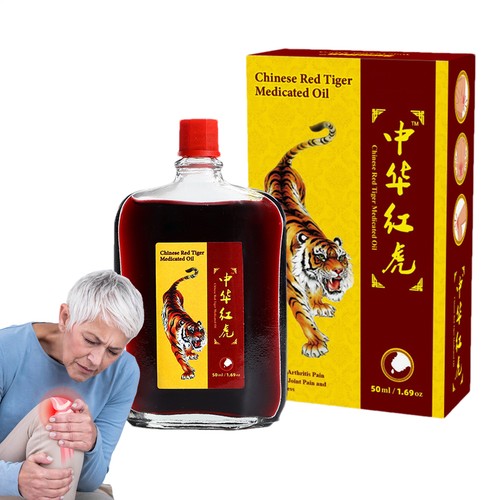 Medicated oil chinese - medicated, red