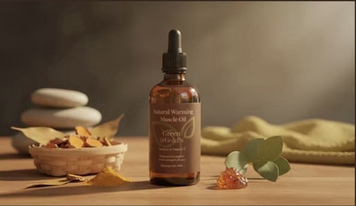 Warming muscle massage oil - warming,