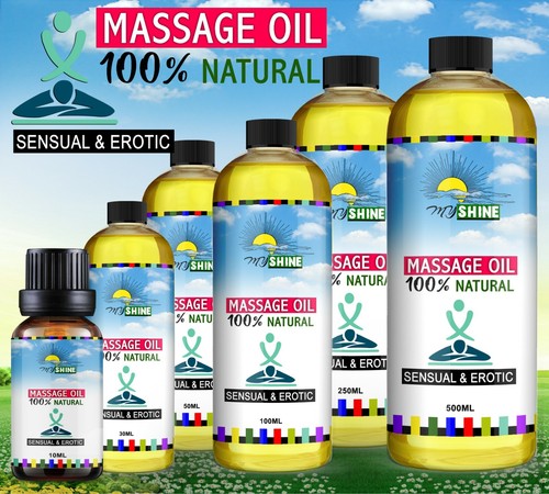 Sensual sex massage - sex, oil