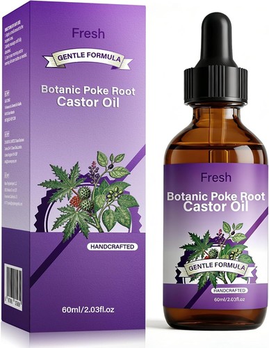 Poke root castor - root, oil