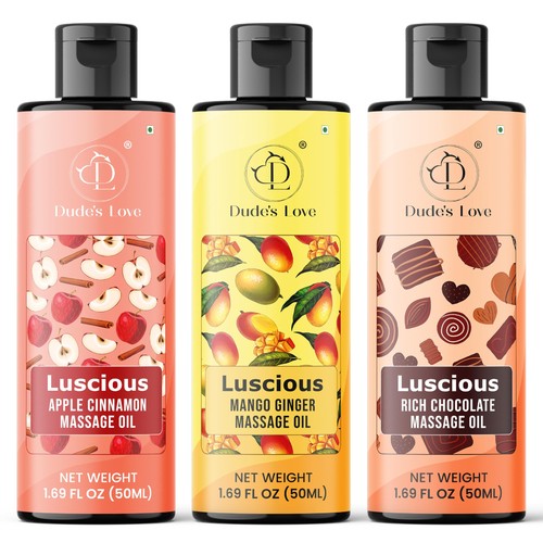 Luscious massage oil - massage, set