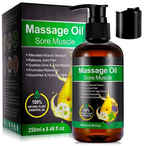 Massage oil for sore muscle - massage,