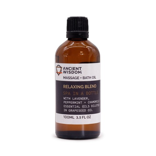 Relaxing massage oil - relaxing,
