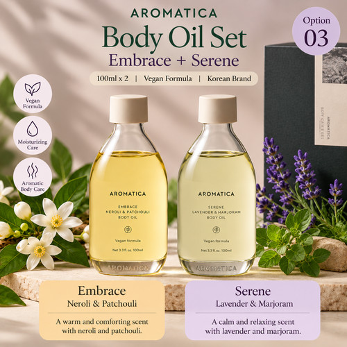 Aromatica body oil set - aromatica,