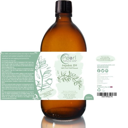 Jojoba oil 100 pure golden - 100%,