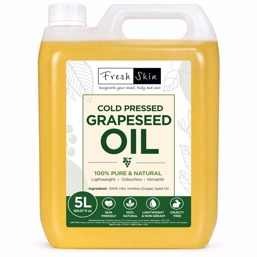 Litre grapeseed oil - 5,