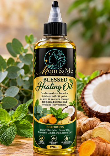 Mom blessed massage oil - mom, me