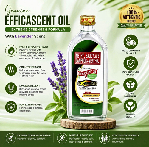 Efficascent oil with - efficascent, lavender