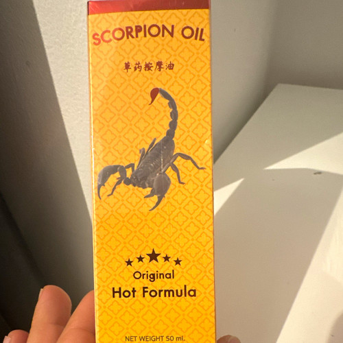Scorpion oil hot formula - oil,