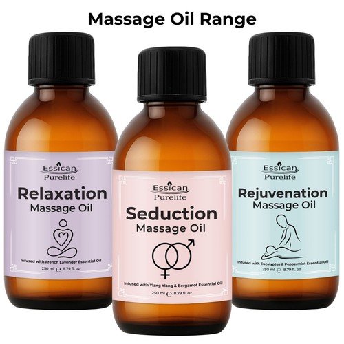 Massage oil 250ml seduction - massage, 250ml,