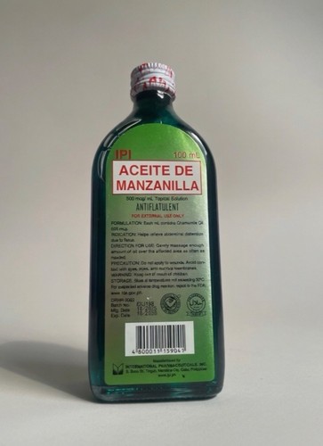 Aceite manzanilla - aceite, de