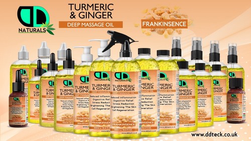 Turmeric ginger deep massage - turmeric,