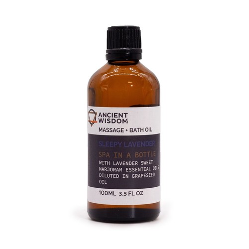 Sleepy lavender massage - oil,