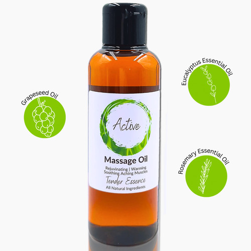 Sports massage oil - sports, rub