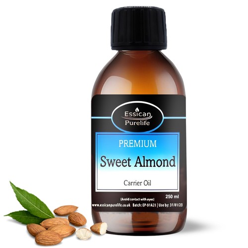 Sweet almond oil - sweet, natural