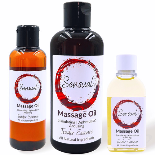 Sensual sex massage - oil, blend