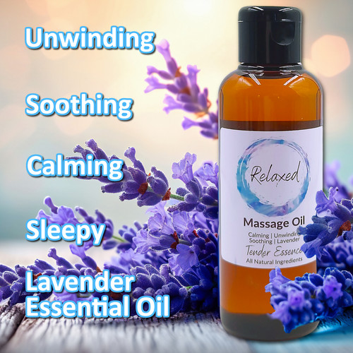 Relaxed lavender massage - relaxed,