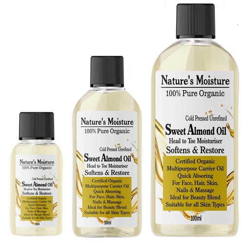 New sweet almond oil - sweet,
