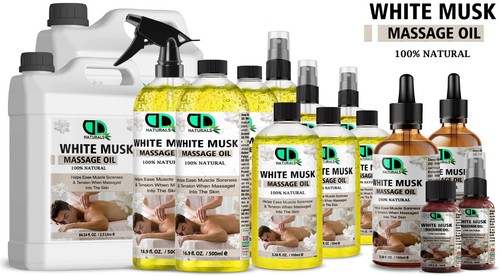 White musk massage oil - musk,