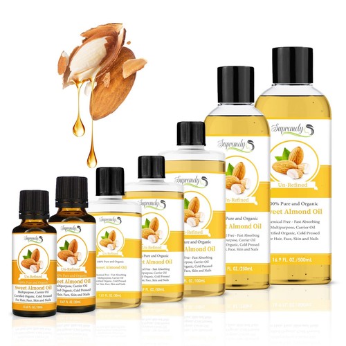 Sweet almond oil 100 pure - almond,