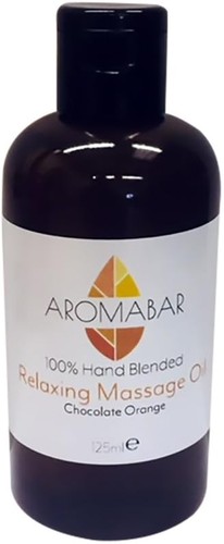 Chocolate orange massage body - orange,